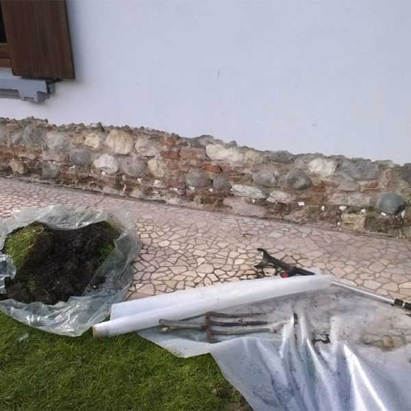Risanamento deumidificante di murature umide